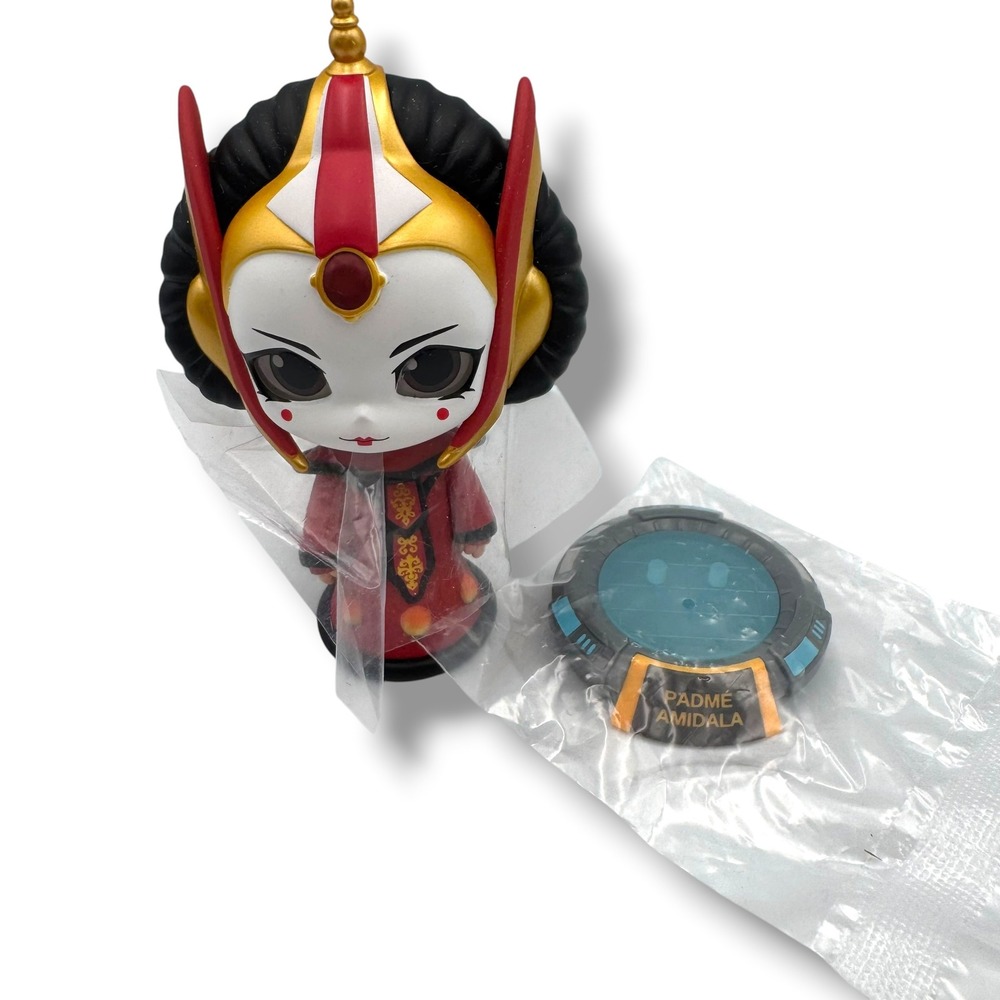 Pop Mart Star Wars Padme Amidala Bobblehead Red Queen Amidala Gown